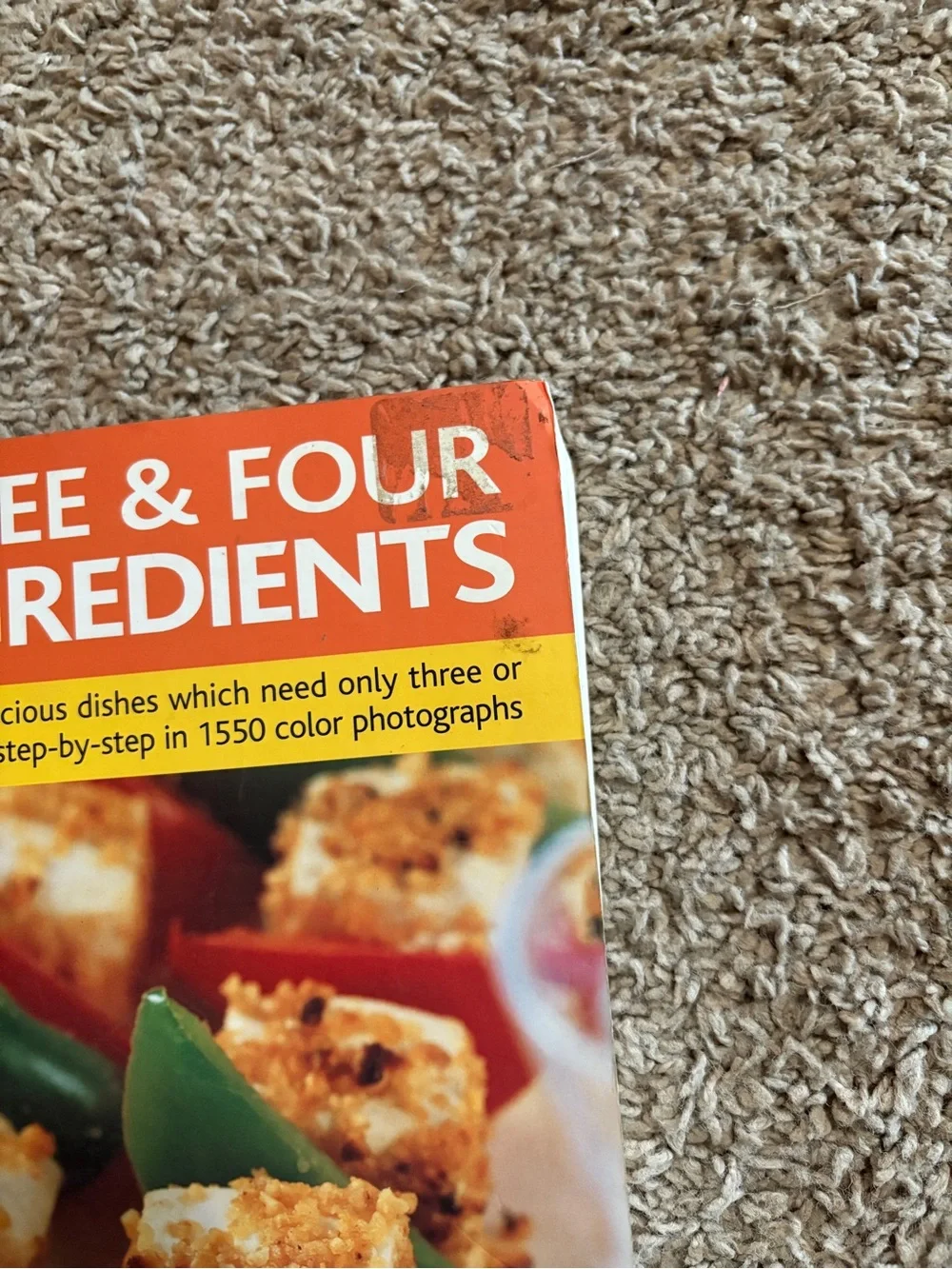 Barnes & Noble cookbook showcasing